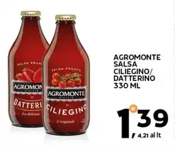 Extra Supermercati Agromonte salsa ciliegino/ datterino offerta