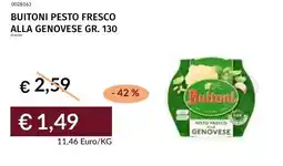 Prezzemolo e Vitale Buitoni pesto fresco alla genovese offerta