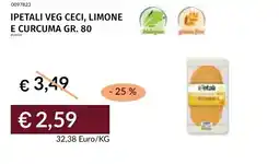 Prezzemolo e Vitale Ipetali veg ceci, limone e curcuma offerta