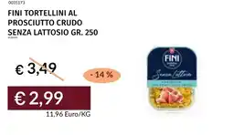 Prezzemolo e Vitale Fini tortellini al prosciutto crudo senza lattosio offerta
