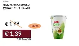 Prezzemolo e Vitale Milk kefir cremoso avena e noci offerta