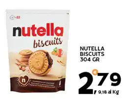 Extra Supermercati Nutella biscuits offerta