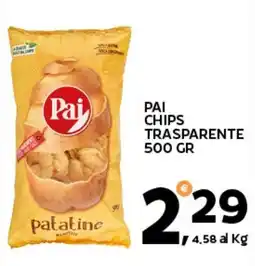 Extra Supermercati Ραι chips trasparente offerta