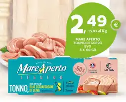 Extra Supermercati Mare aperto tonno leggero evo offerta