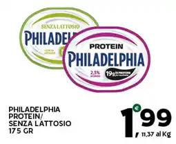 Extra Supermercati Philadelphia protein/ senza lattosio offerta