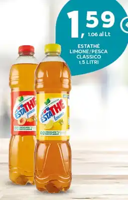 Extra Supermercati Estathè limone/pesca classico offerta