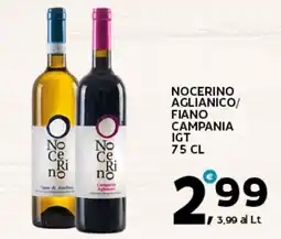 Extra Supermercati Nocerino aglianico/ fiano campania igt offerta