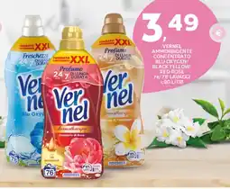 Extra Supermercati Vernel ammorbidente concentrato blu oxygen/ black yellow/ red rose offerta