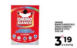 Extra Supermercati Omino bianco additivo smacchiante/ bianco vivo offerta