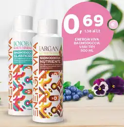 Extra Supermercati Energia viva bagnodoccia offerta