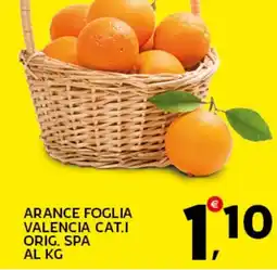 Extra Supermercati Arance foglia valencia offerta