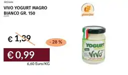 Prezzemolo e Vitale Vivo yogurt magro bianco offerta