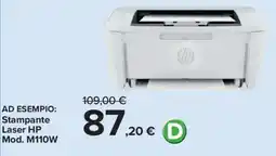 Carrefour Stampante Laser HP Mod. M110W offerta