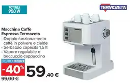Carrefour Macchina Caffè Espresso Termozeta offerta