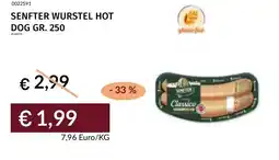 Prezzemolo e Vitale Senfter wurstel hot dog offerta