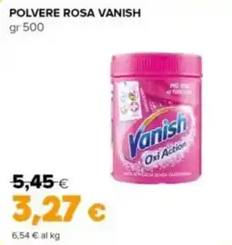 Oasi Polvere rosa VANISH offerta
