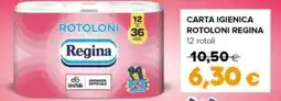 Oasi Carta igienica rotoloni REGINA offerta