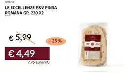 Prezzemolo e Vitale Le eccellenze p&v pinsa romana offerta
