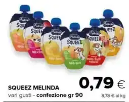 Oasi Squeez MELINDA offerta