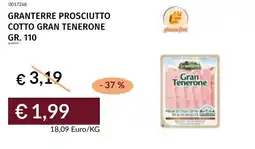 Prezzemolo e Vitale Granterre prosciutto cotto gran tenerone offerta