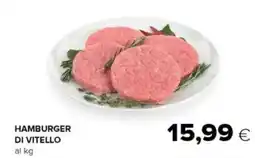 Oasi Hamburger di vitello offerta