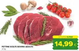 Oasi Fettine scelte bovino adulto offerta