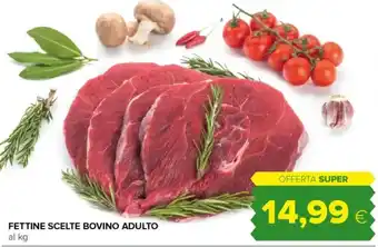 Oasi Fettine scelte bovino adulto offerta
