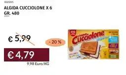 Prezzemolo e Vitale Algida cucciolone x 6 offerta