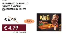 Prezzemolo e Vitale Nuii gelato caramello salato e noci di macadamia x4 offerta