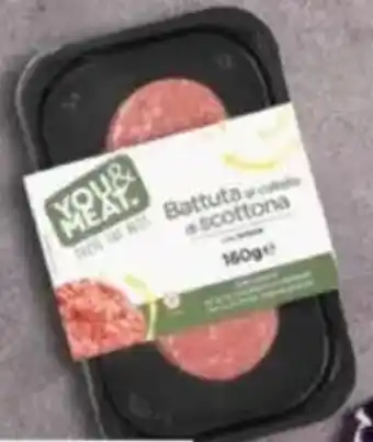 Oasi Battuta al coltello di scottona YOU&MEAT offerta
