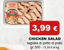 Oasi Aia chicken salad offerta