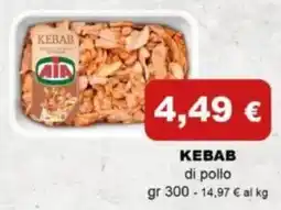 Oasi Aia kebab di pollo offerta