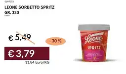 Prezzemolo e Vitale Leone sorbetto spritz offerta