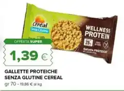 Oasi Gallette proteiche senza glutine CEREAL offerta