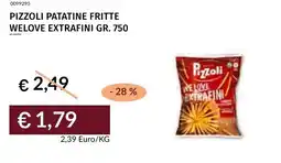 Prezzemolo e Vitale Pizzoli patatine fritte welove extrafini offerta