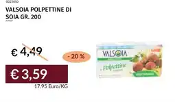 Prezzemolo e Vitale Valsoia polpettine di soia offerta