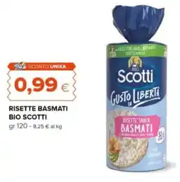 Oasi Risette basmati bio SCOTTI offerta