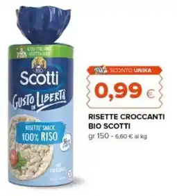 Oasi Risette croccanti bio SCOTTI offerta