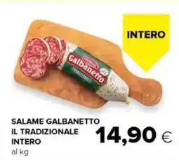 Oasi Salame galbanetto il tradizionale intero offerta