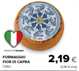 Oasi Formaggio fior di capra offerta