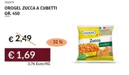 Prezzemolo e Vitale Orogel zucca a cubetti offerta