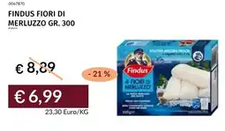 Prezzemolo e Vitale Findus fiori di merluzzo offerta