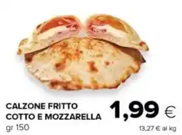 Oasi Calzone fritto cotto e mozzarella offerta