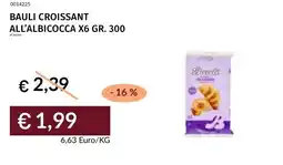 Prezzemolo e Vitale Bauli croissant all'albicocca x6 offerta