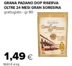 Oasi Grana padano dop riserva oltre 24 mesi gran soresina offerta