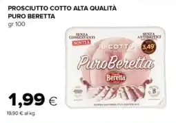 Oasi Prosciutto cotto alta qualità puro beretta offerta
