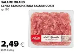 Oasi Salame milano lenta stagionatura salumi COATI offerta