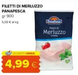 Oasi Filetti di merluzzo PANAPESCA offerta