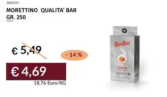 Prezzemolo e Vitale Morettino qualita' bar offerta
