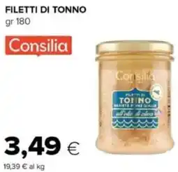 Oasi Filetti di tonno Consilia offerta